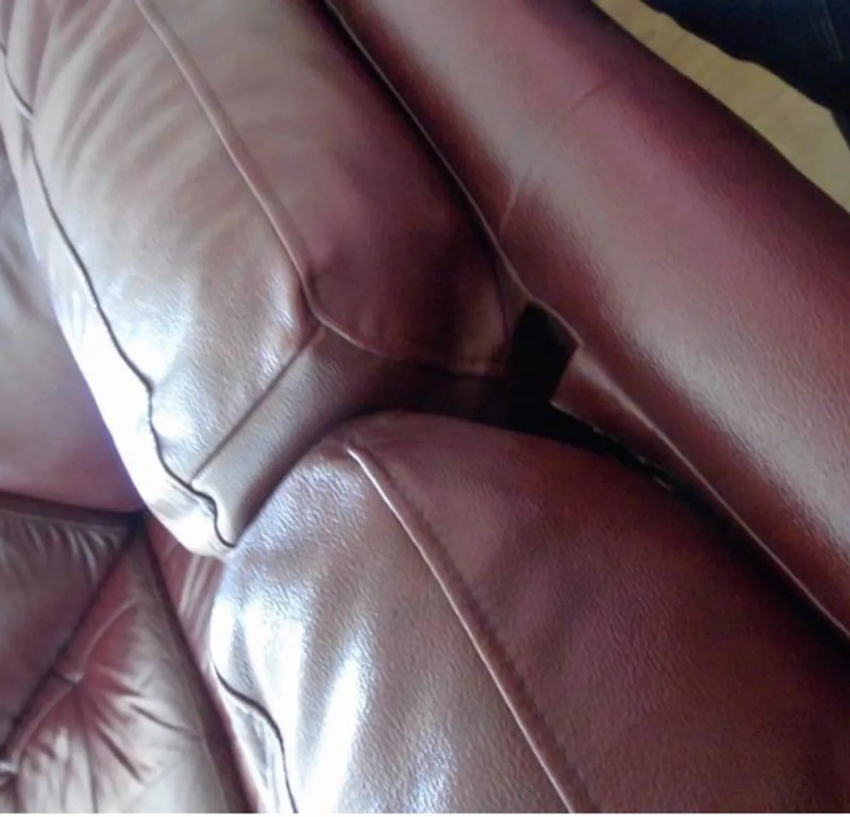 Leather Sofa - Image 2