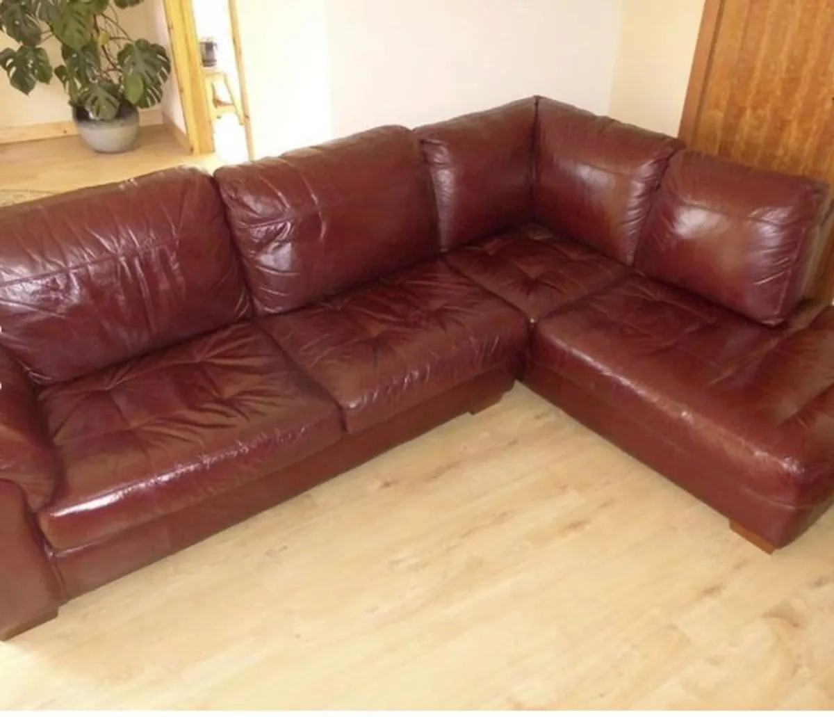 Leather Sofa - Image 4