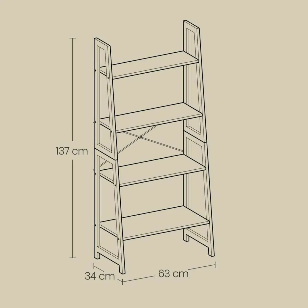 NEW Bookcase Display Unit - Fit into car.. - Image 2