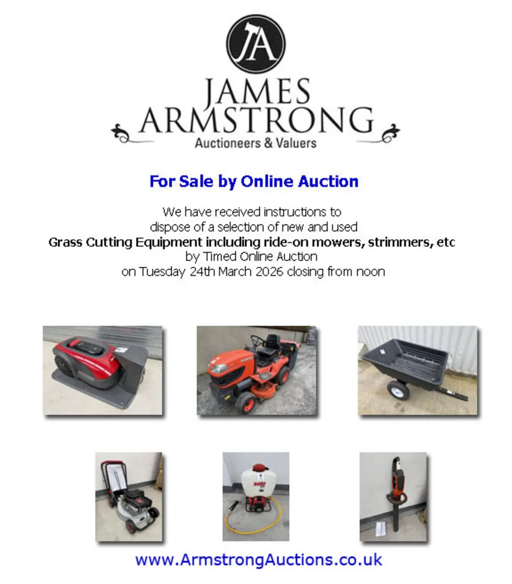 Huntsman Petrol Lawnmower **Online Auction** - Image 2