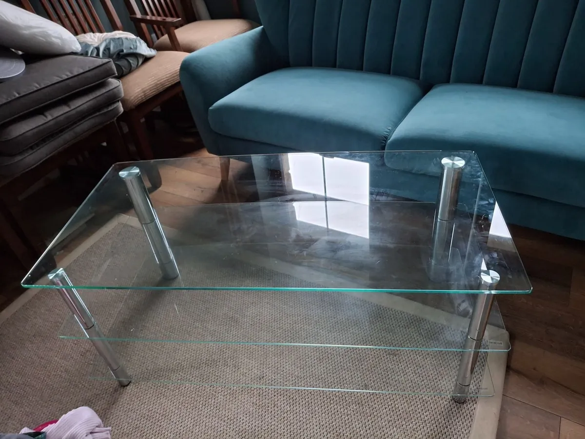 Couch and TV stand - Image 2