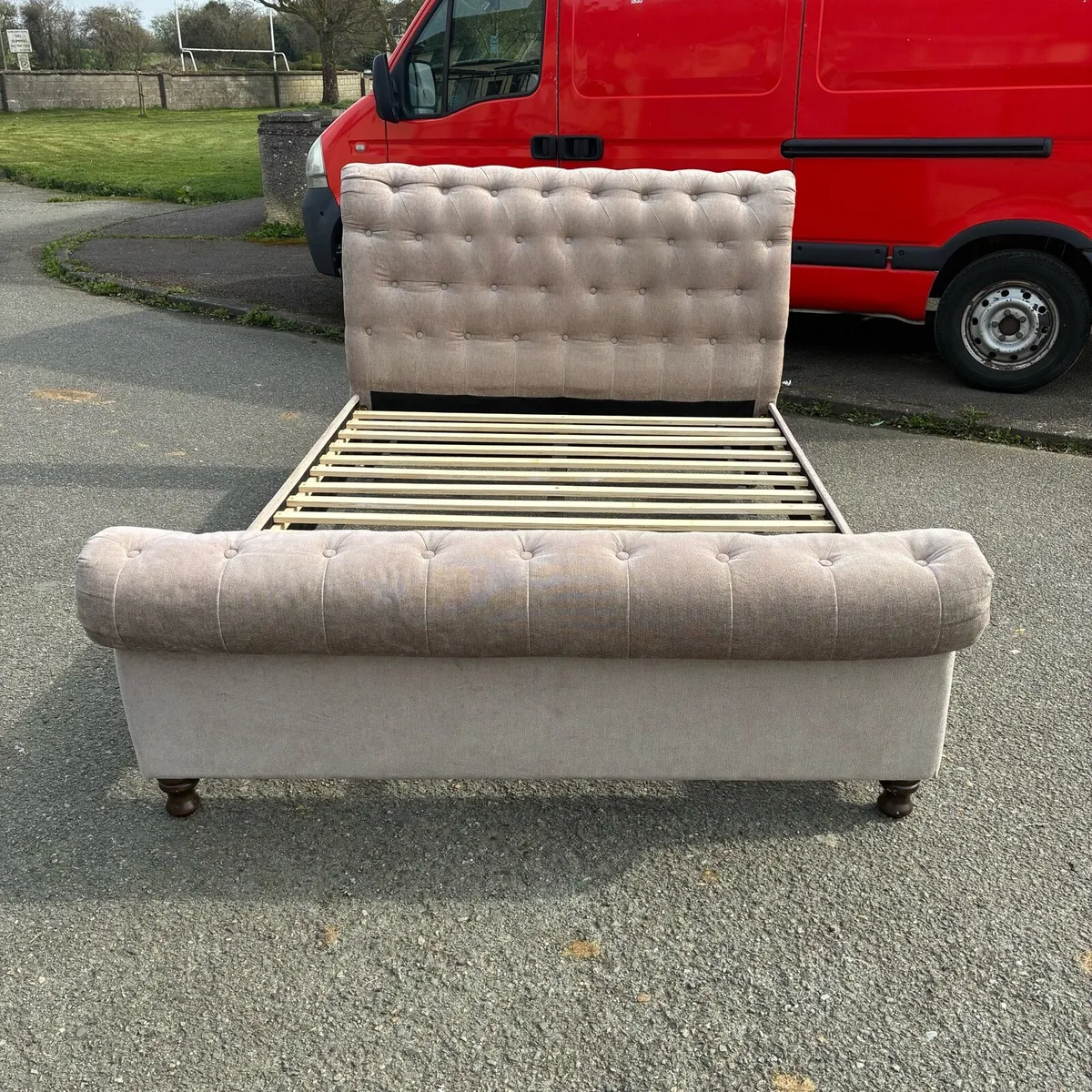 Fab! 5ft King bed frame & Mattress - Image 2