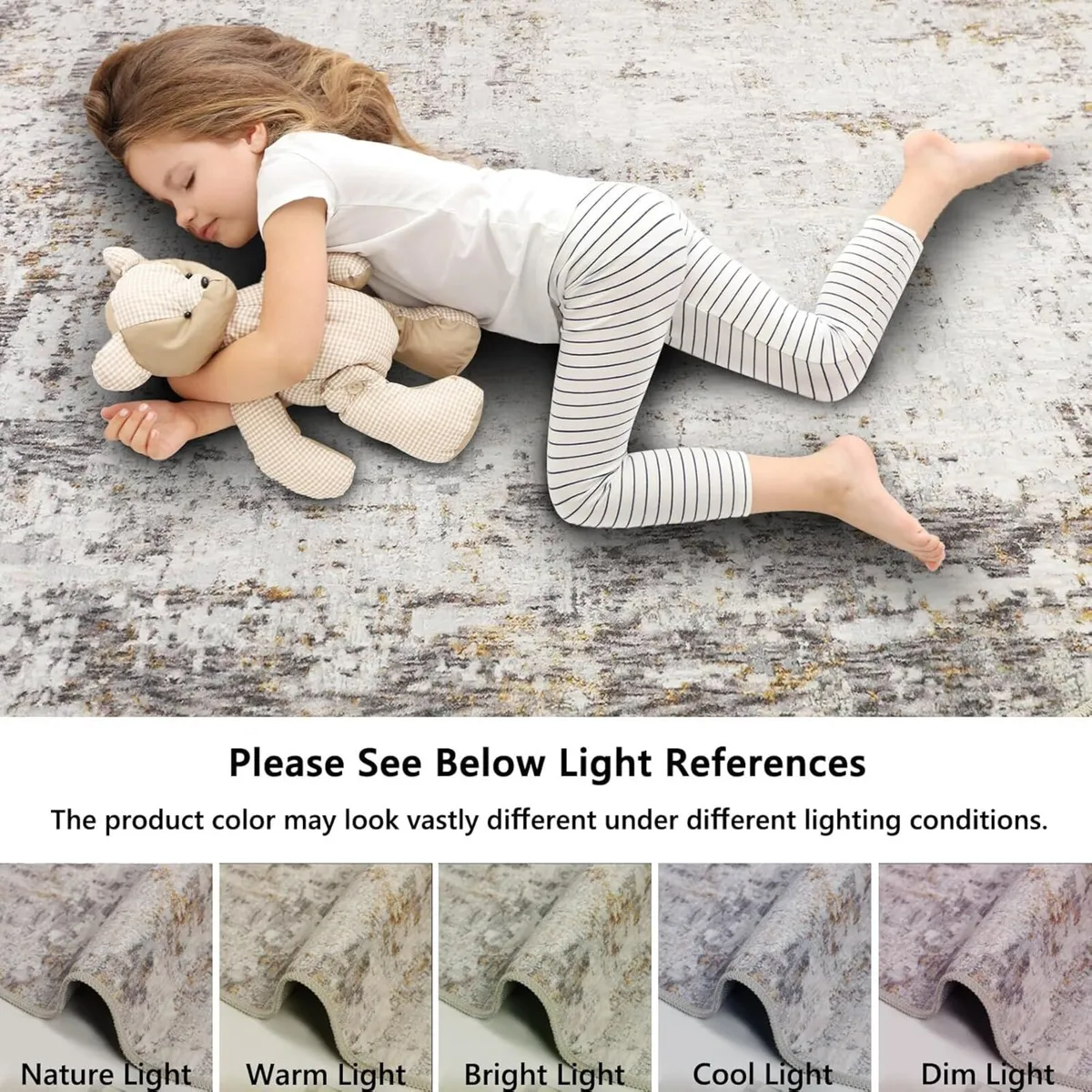 160x230cm Large Modern Abstract Rugs Living Room - Image 3