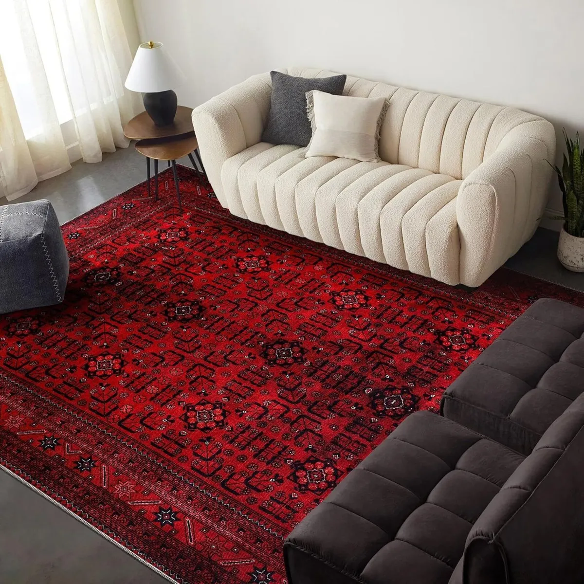 Rugs Living Room - Washable Rug Area Non-Slip - Image 2