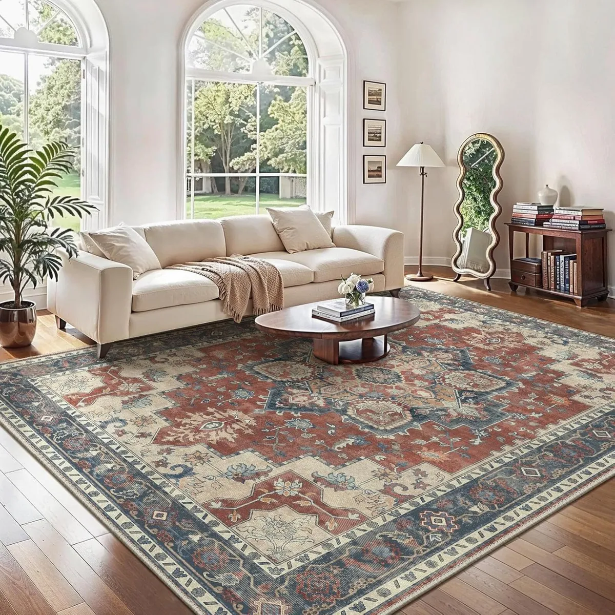 Large Washable Rugs for Living Room 200x290cm - Image 1