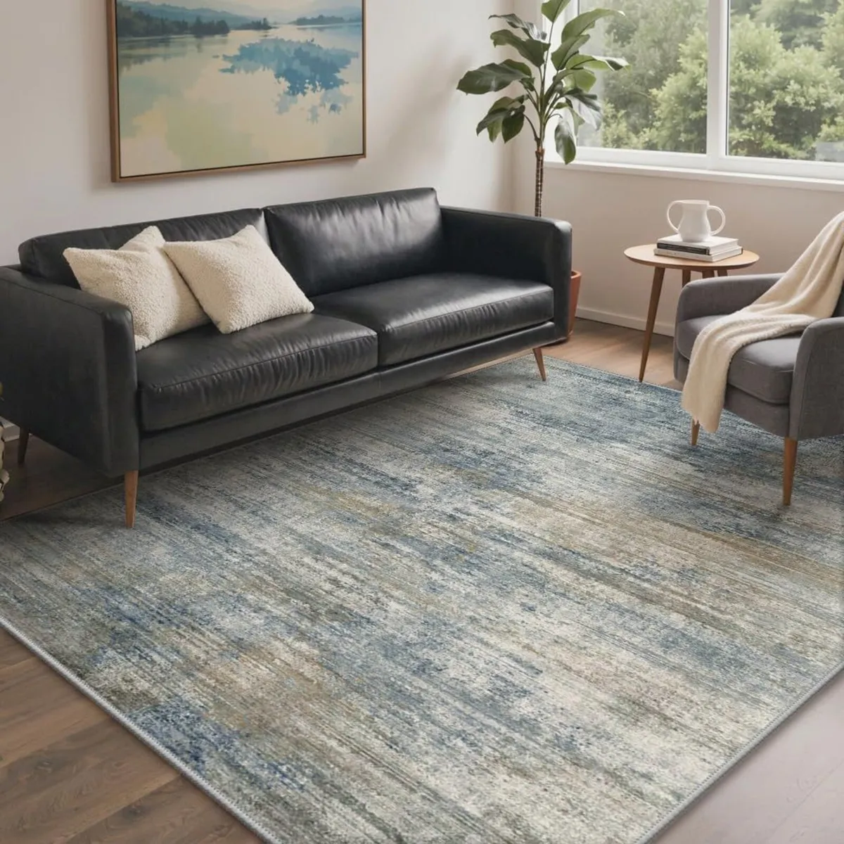 Rug Living Room 240x300cm Extra Large Modern - Image 2
