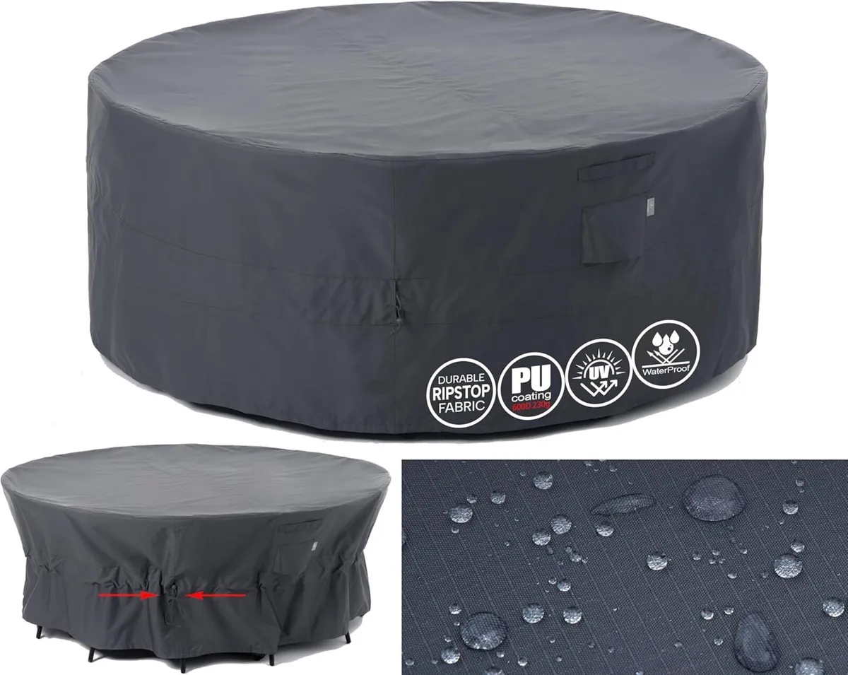 Garden Furniture Covers Waterproof Outdoor Table - Image 1