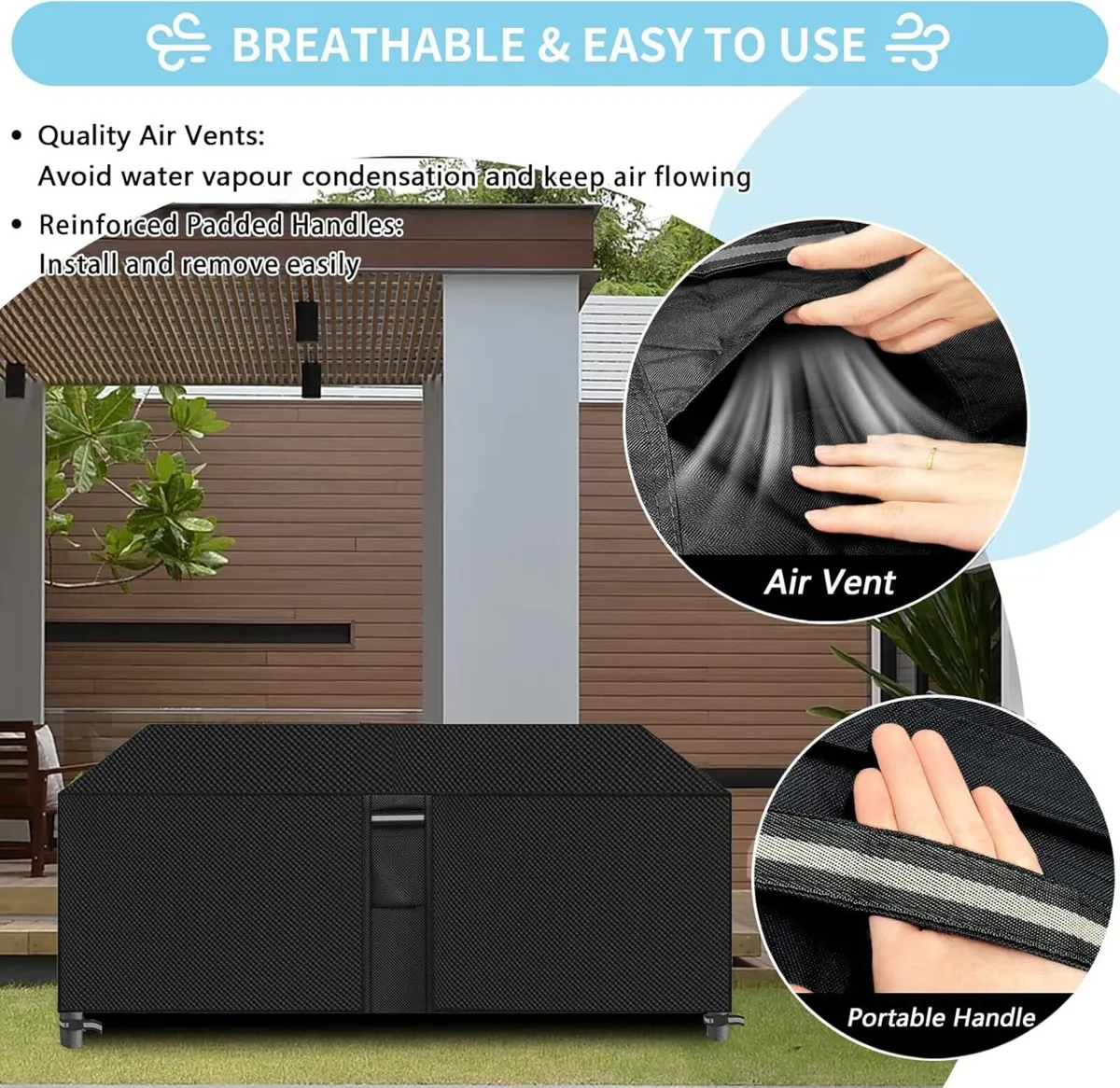 Garden Furniture Covers Waterproof Outdoor Table - Image 4