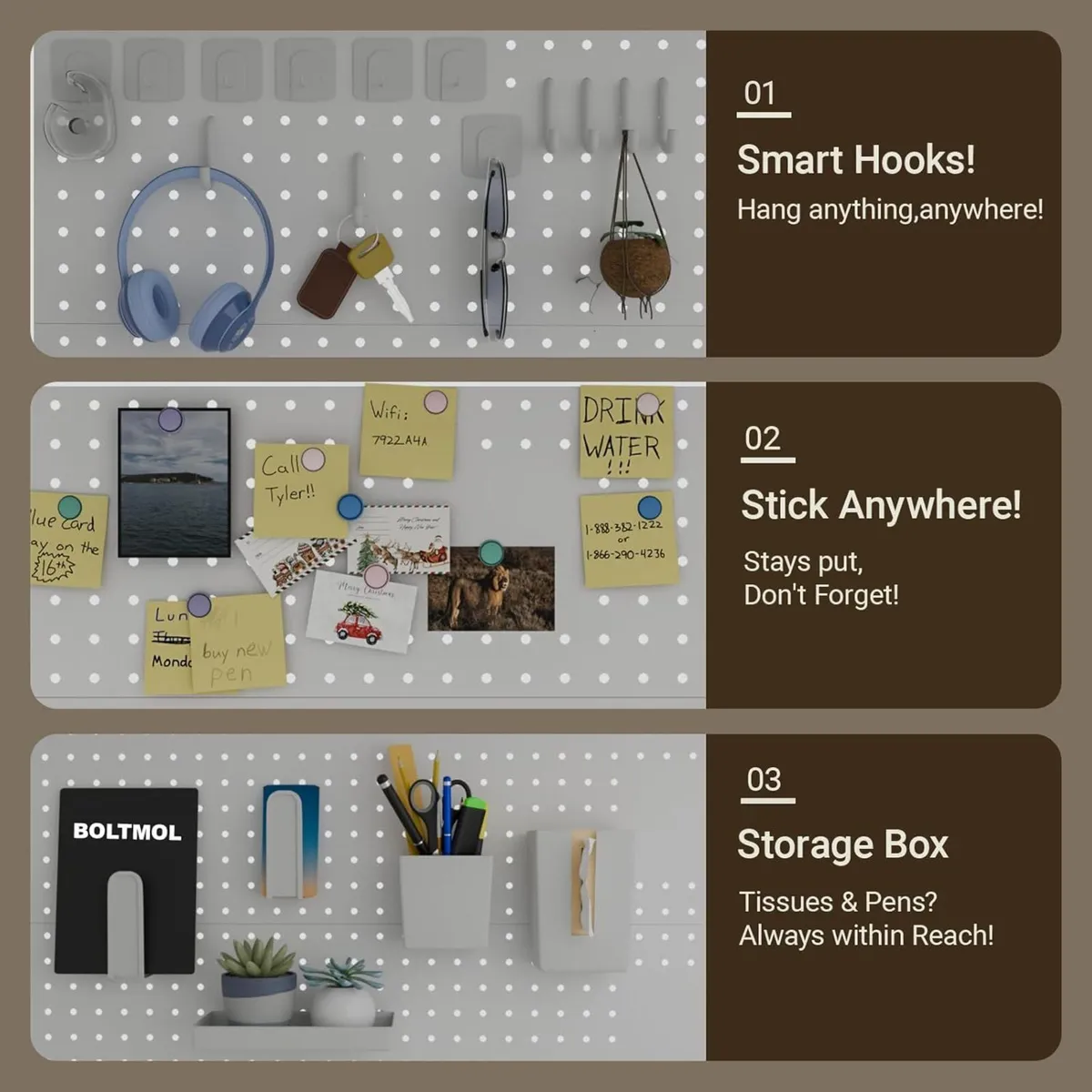 2-Tier Desk Shelf With Concealed Screws Design - Image 4