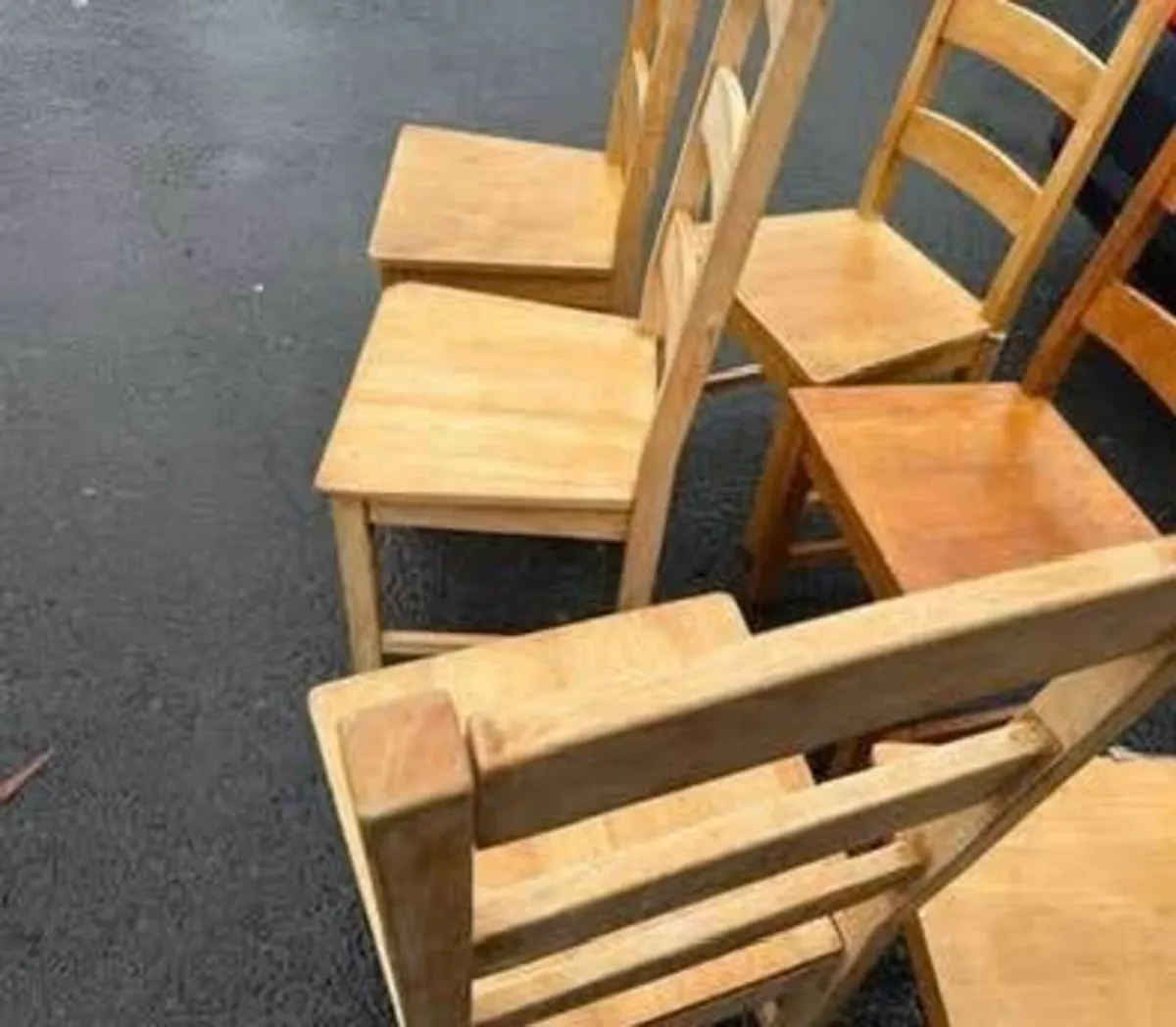 6 dining chairs - Image 2