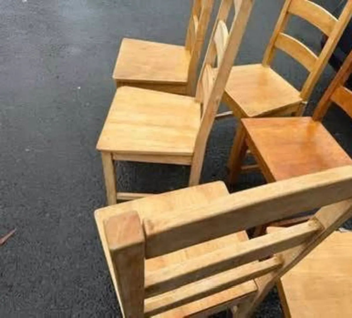 6 dining chairs - Image 3