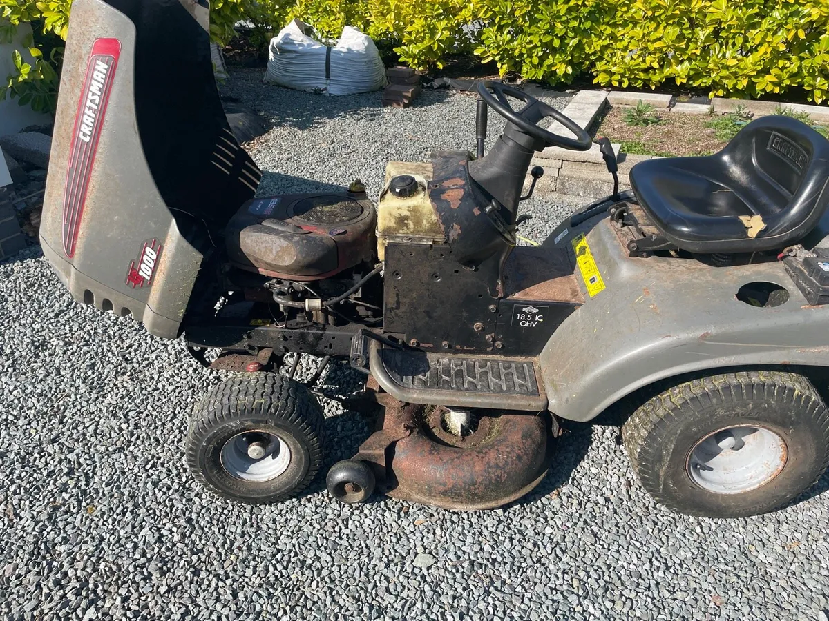 Craftman Ride on Mower - Image 3