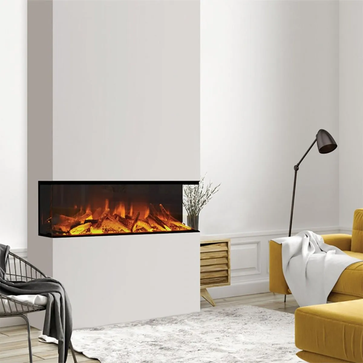 Alice Fake Chimney Breast with Iconic 1250 - Image 1