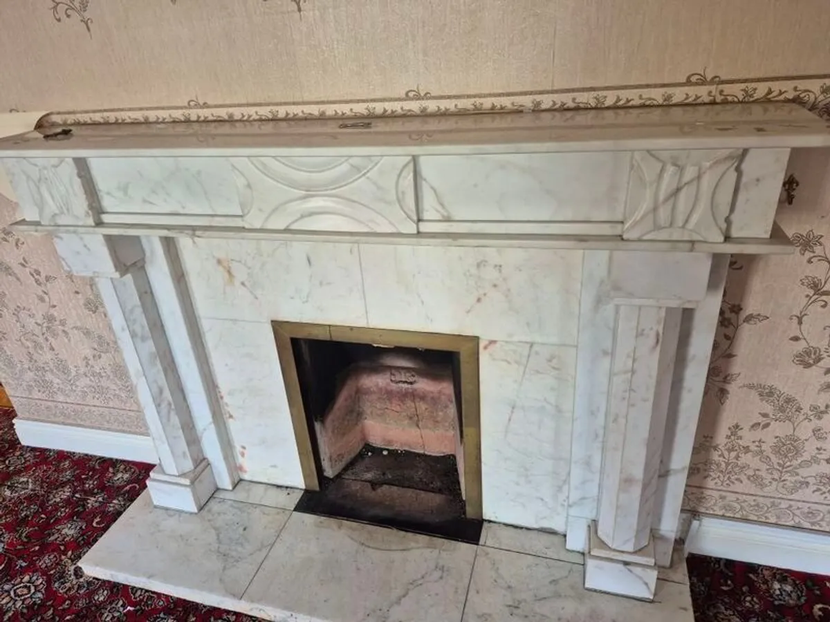 Marble Fireplace - Image 1