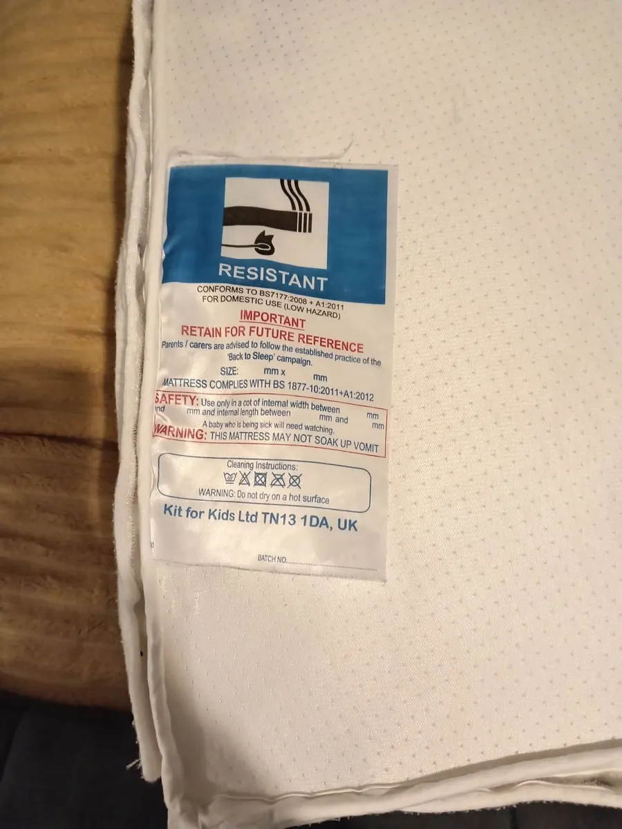 Cot Mattress - Image 2