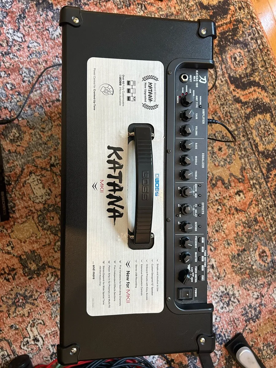 Boss Katana MK2 100 Amp with Foot Switch - Image 4