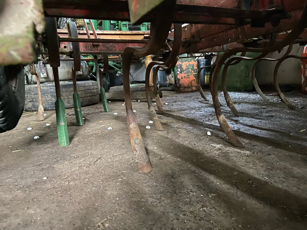 Folding Tine Harrow , - Image 1