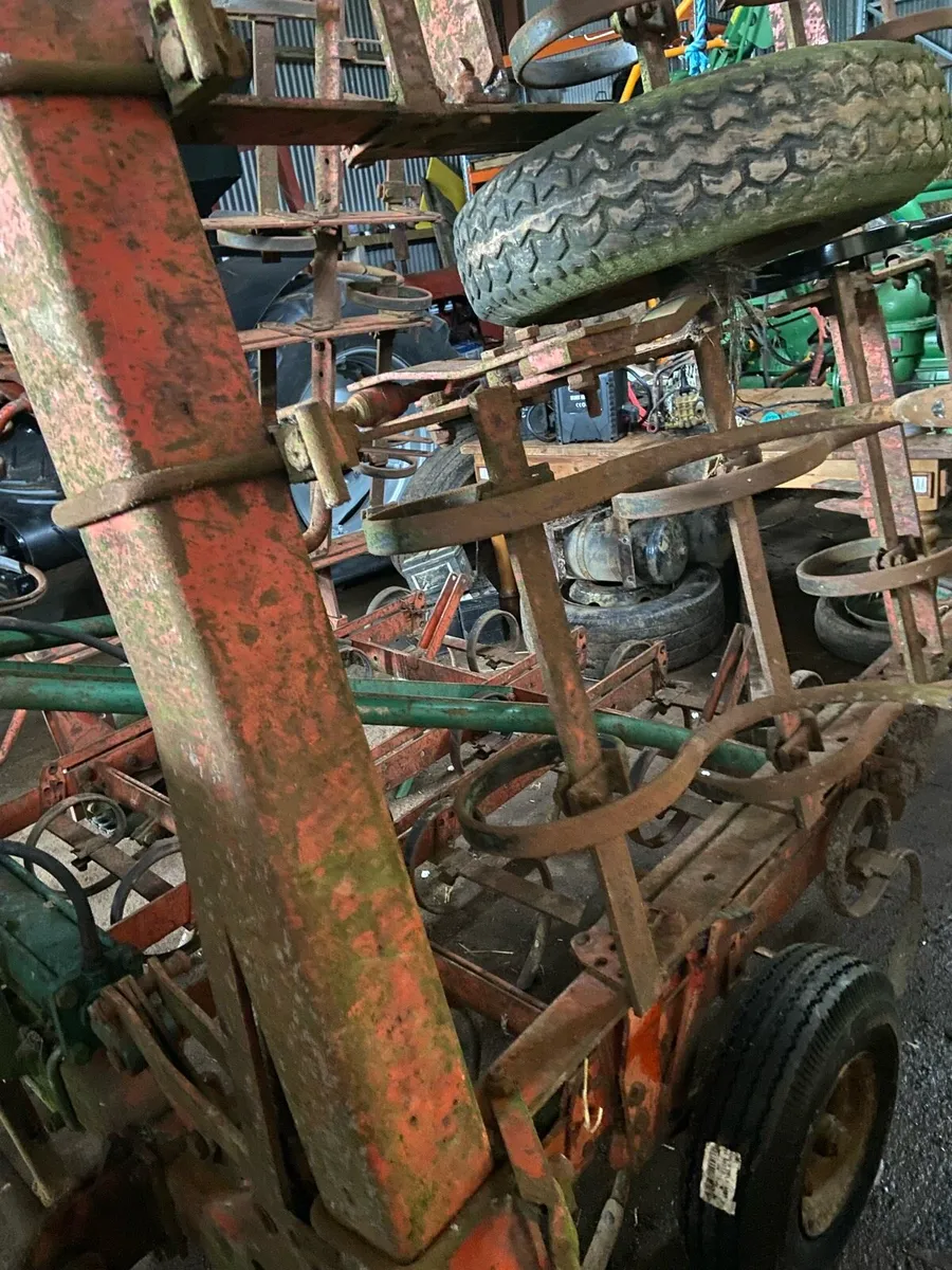 Folding Tine Harrow , - Image 3