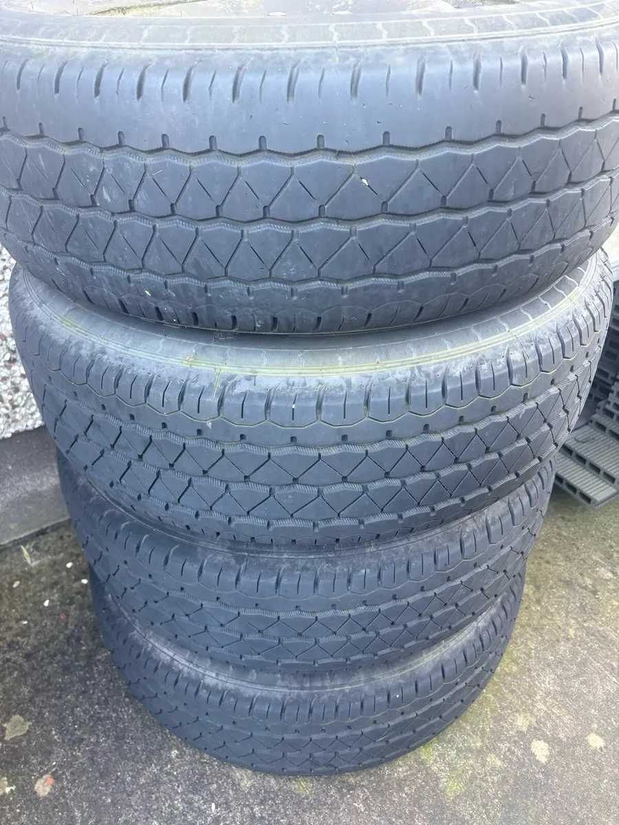 Vivaro Steel Rims and Tyres - Image 2