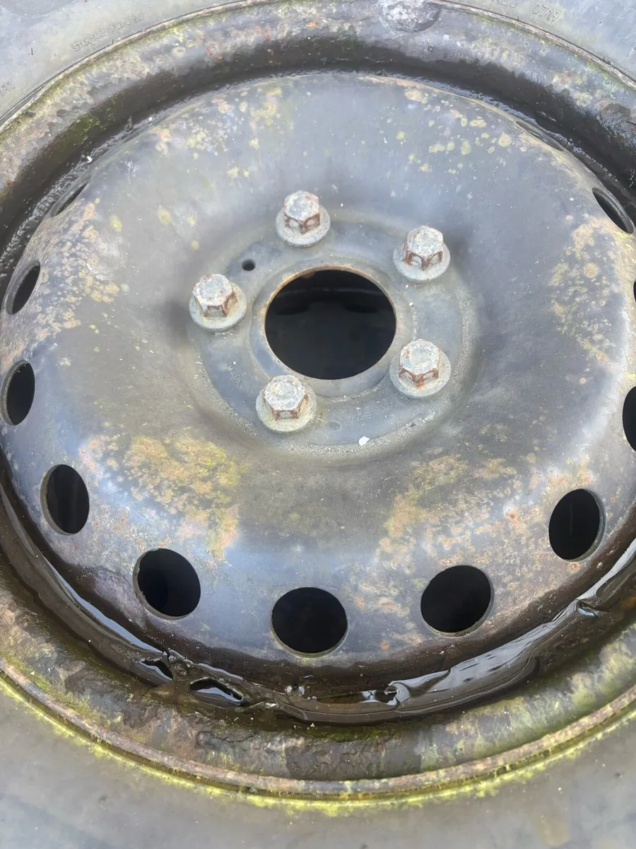 Vivaro Steel Rims and Tyres - Image 3