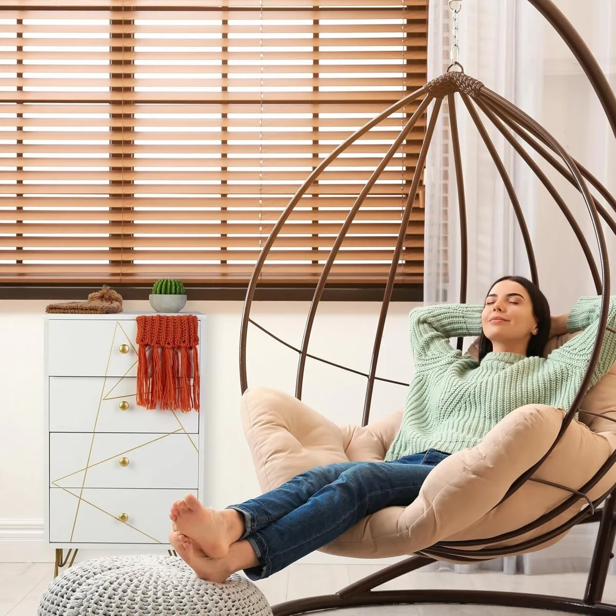 Dresser HWD: 86 x 48 39 cm 4 Drawers MDF Iron - Image 4