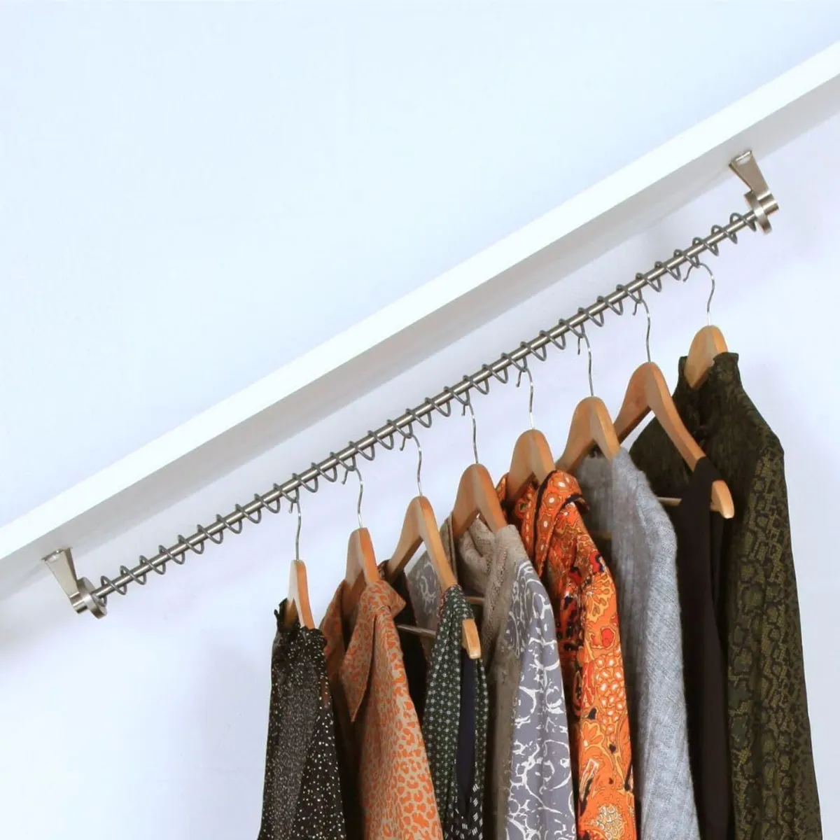 Sloped Ceiling Clothes Rail by HANGING - Any - Image 1