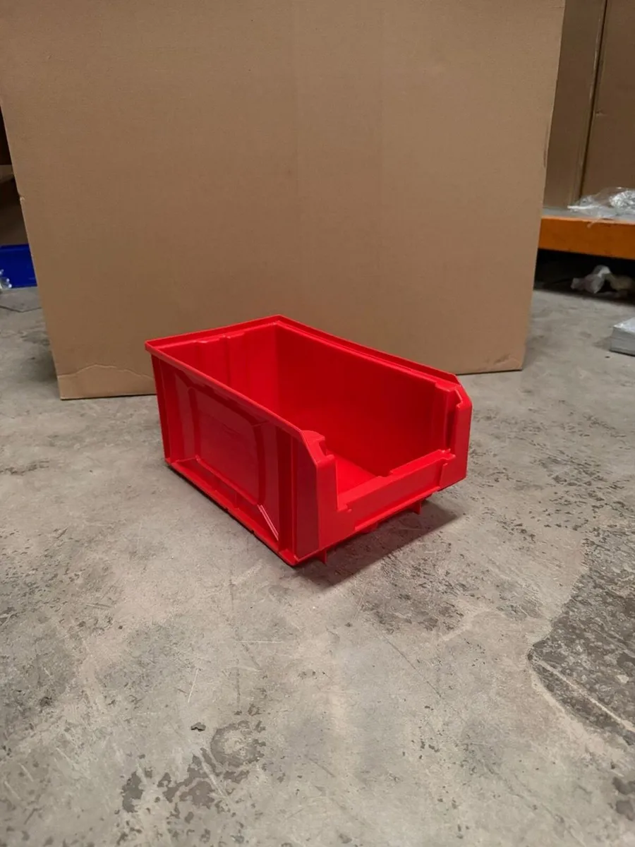 24x Red Lin Bins - Image 3