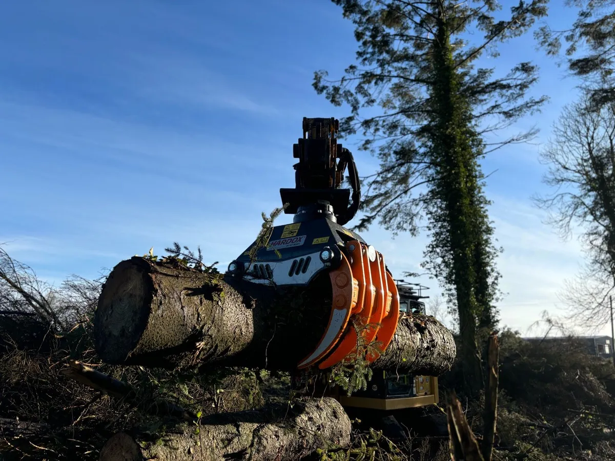 Grab, grapple excavator, digger - Image 1