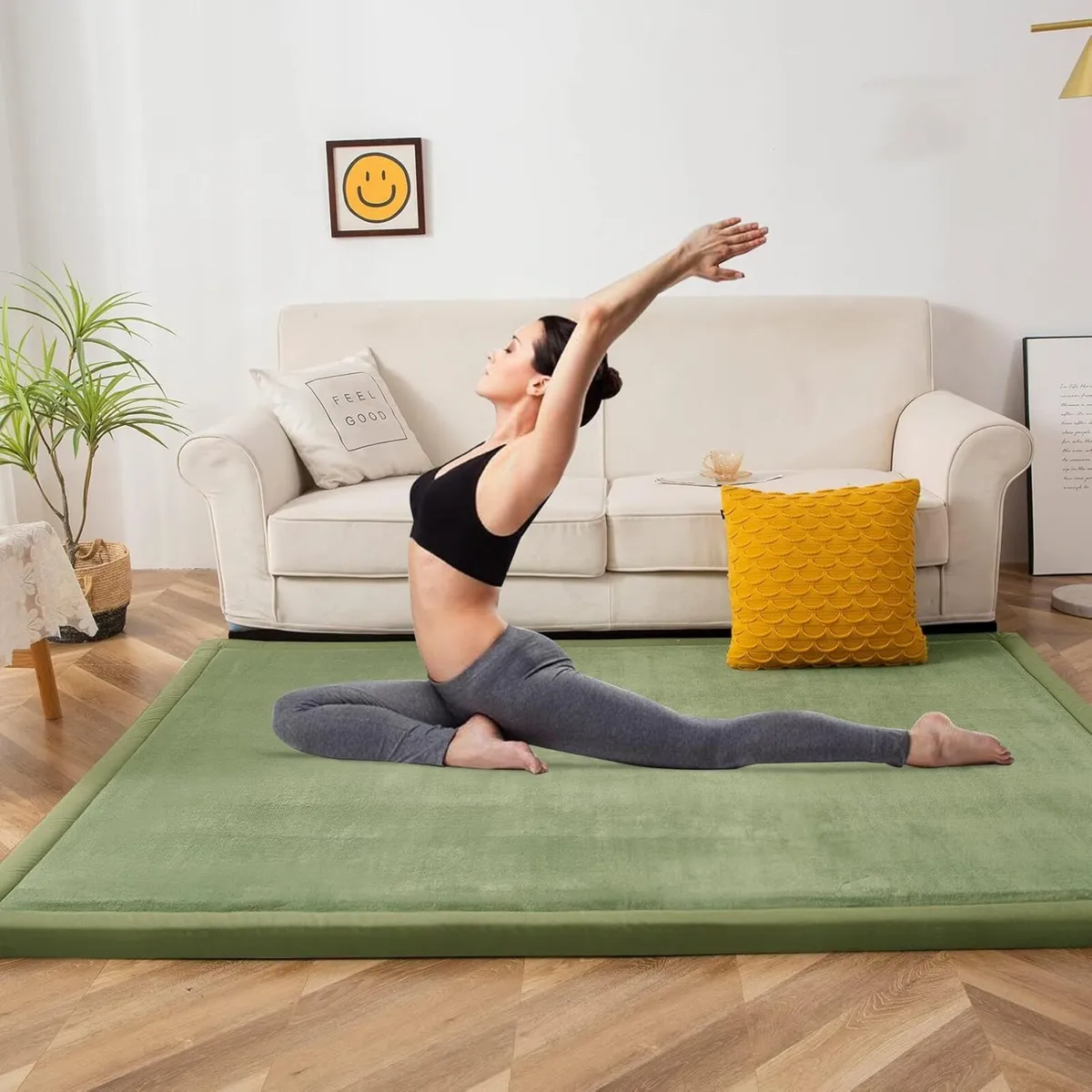 Area Rug 3cm Thick Crawling Carpet with Non-Slip - Image 4