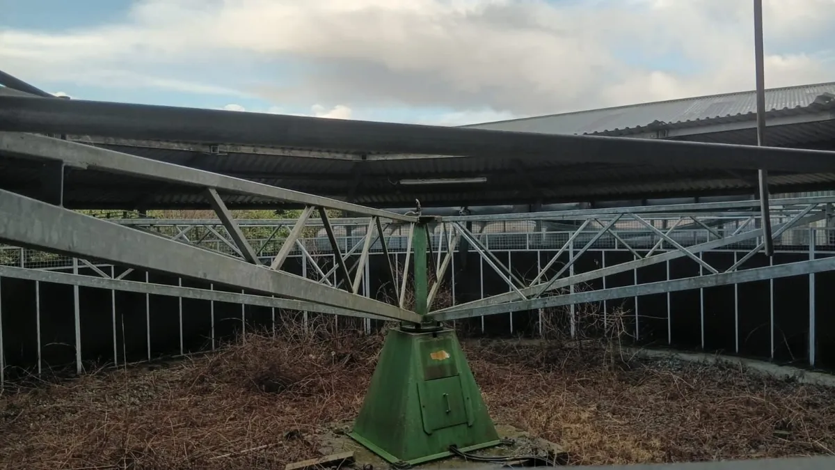 ODON 6 Horse Walker Covered Hydraulic Heavy Duty - Image 2