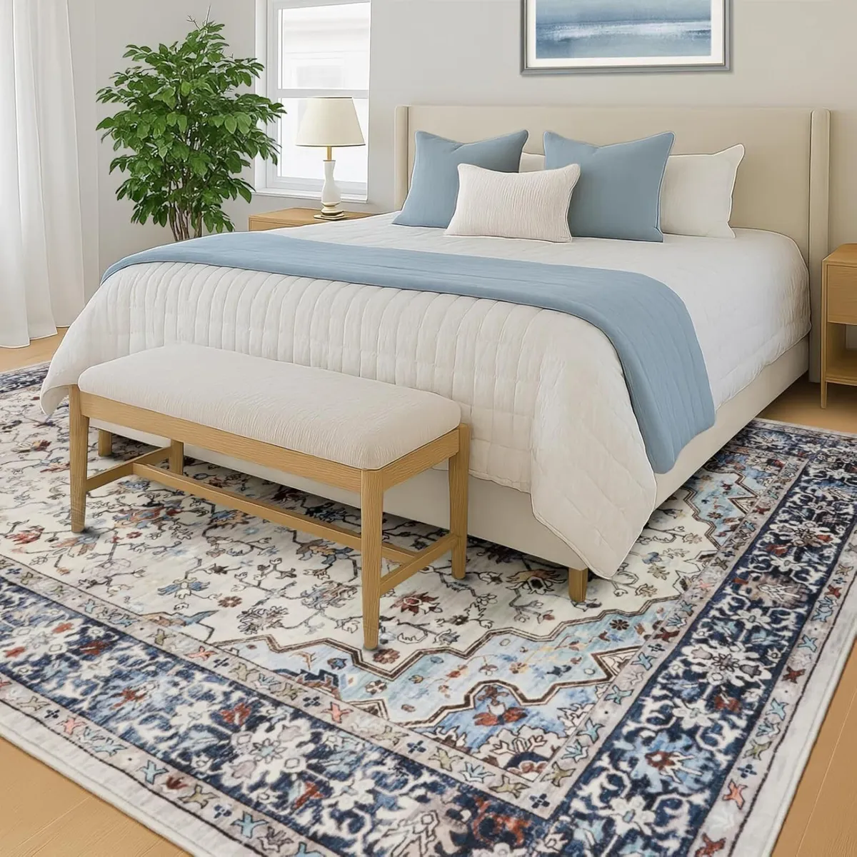 Large Rugs for Living Room 200x290cm Low Pile - Image 4