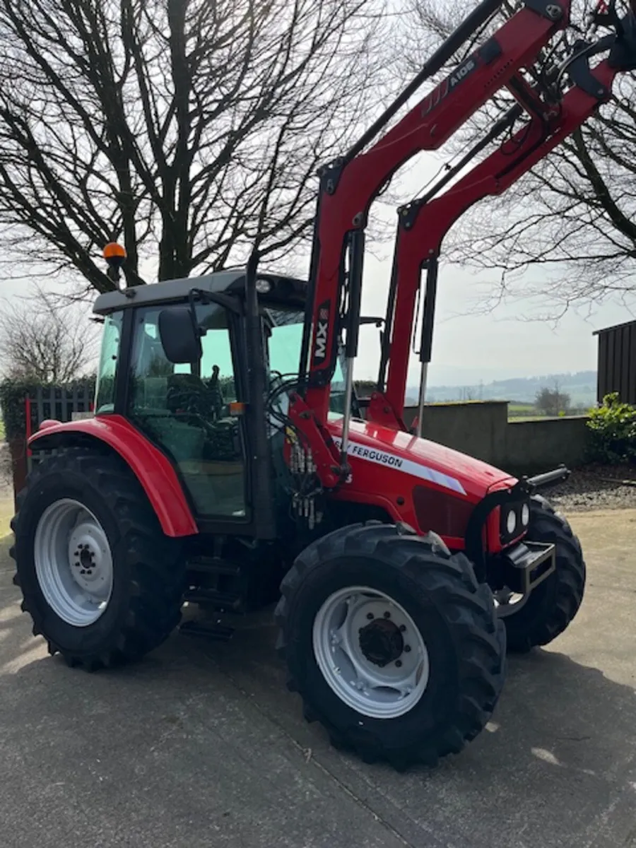 2005 Massey Ferguson 5455 Hi-vis c/w MX Loader - Image 2