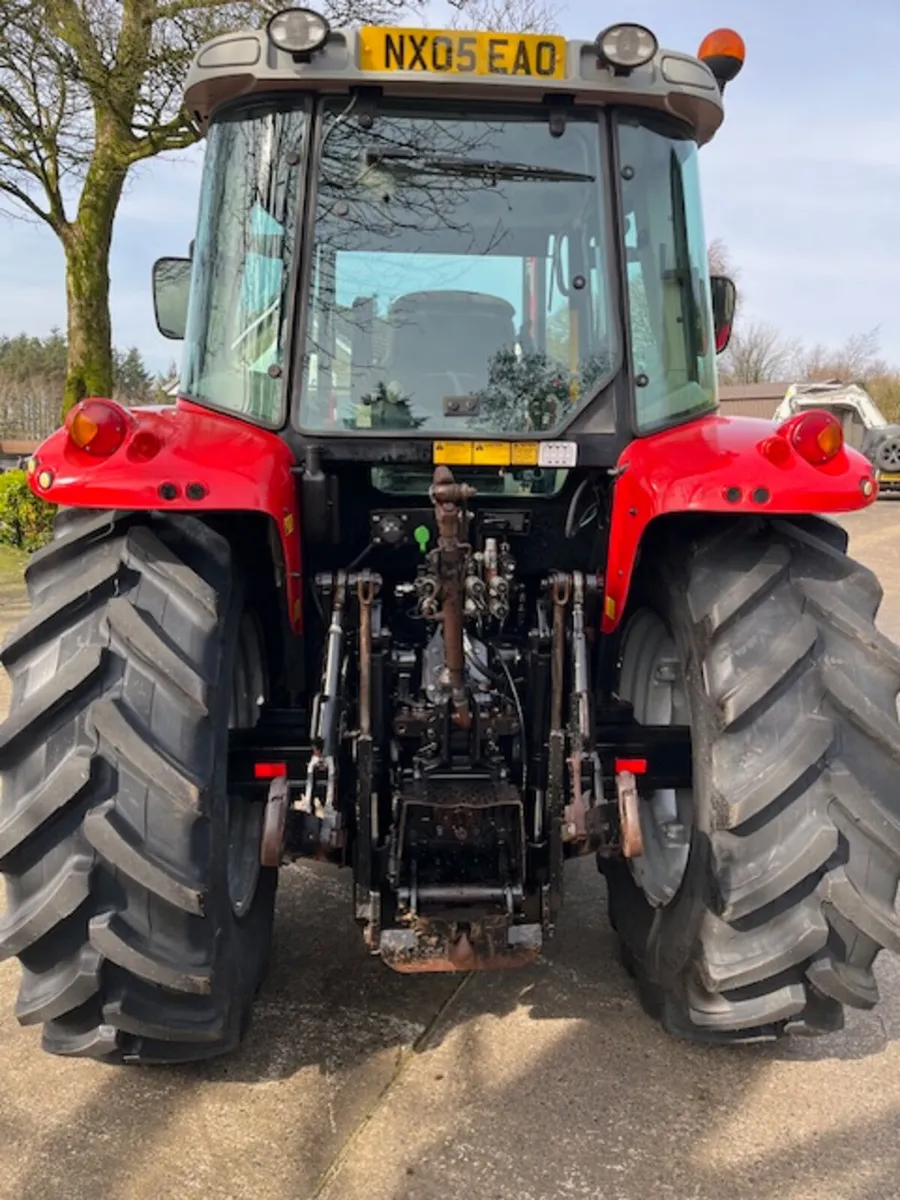 2005 Massey Ferguson 5455 Hi-vis c/w MX Loader - Image 3