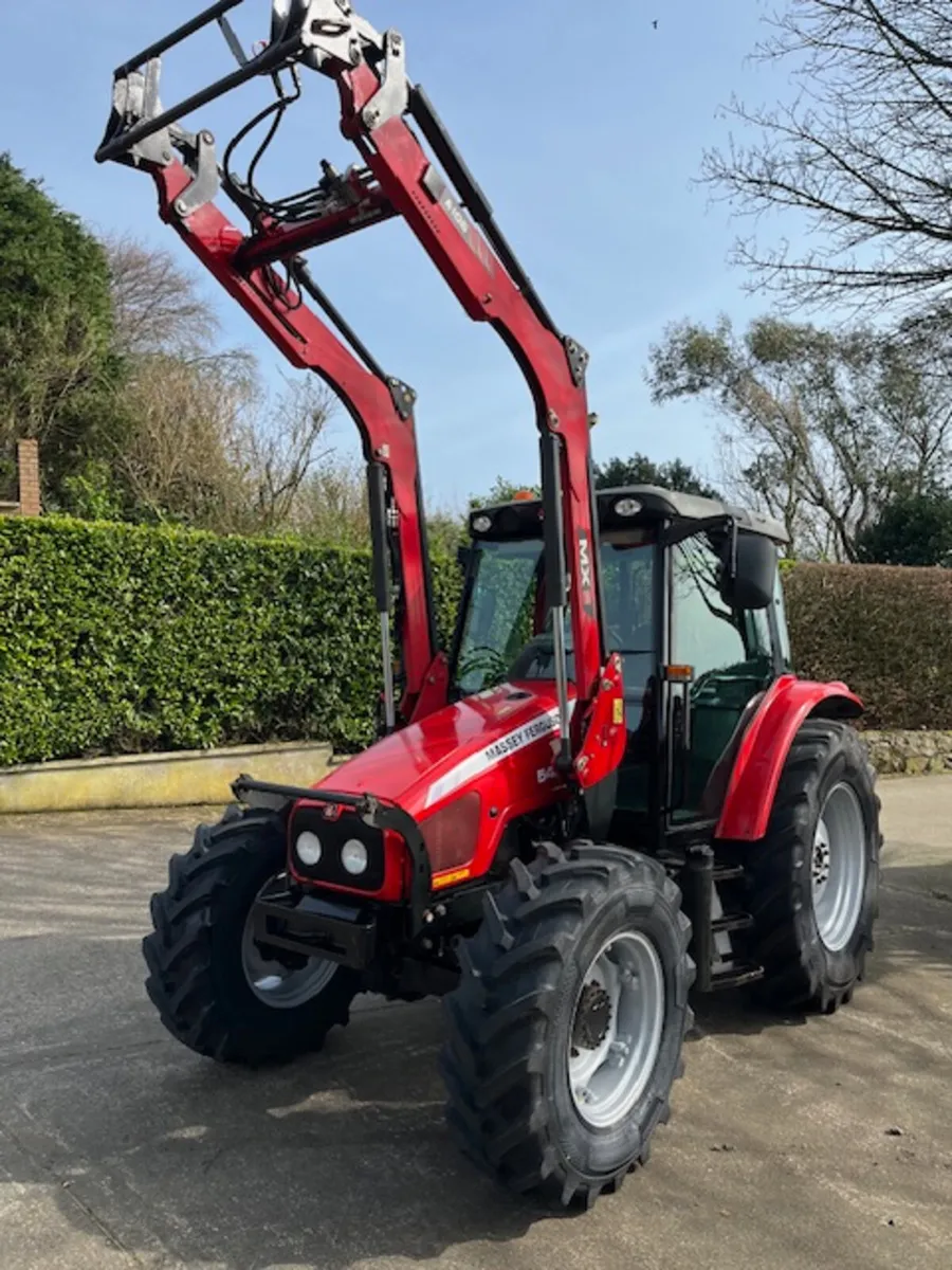 2005 Massey Ferguson 5455 Hi-vis c/w MX Loader - Image 1