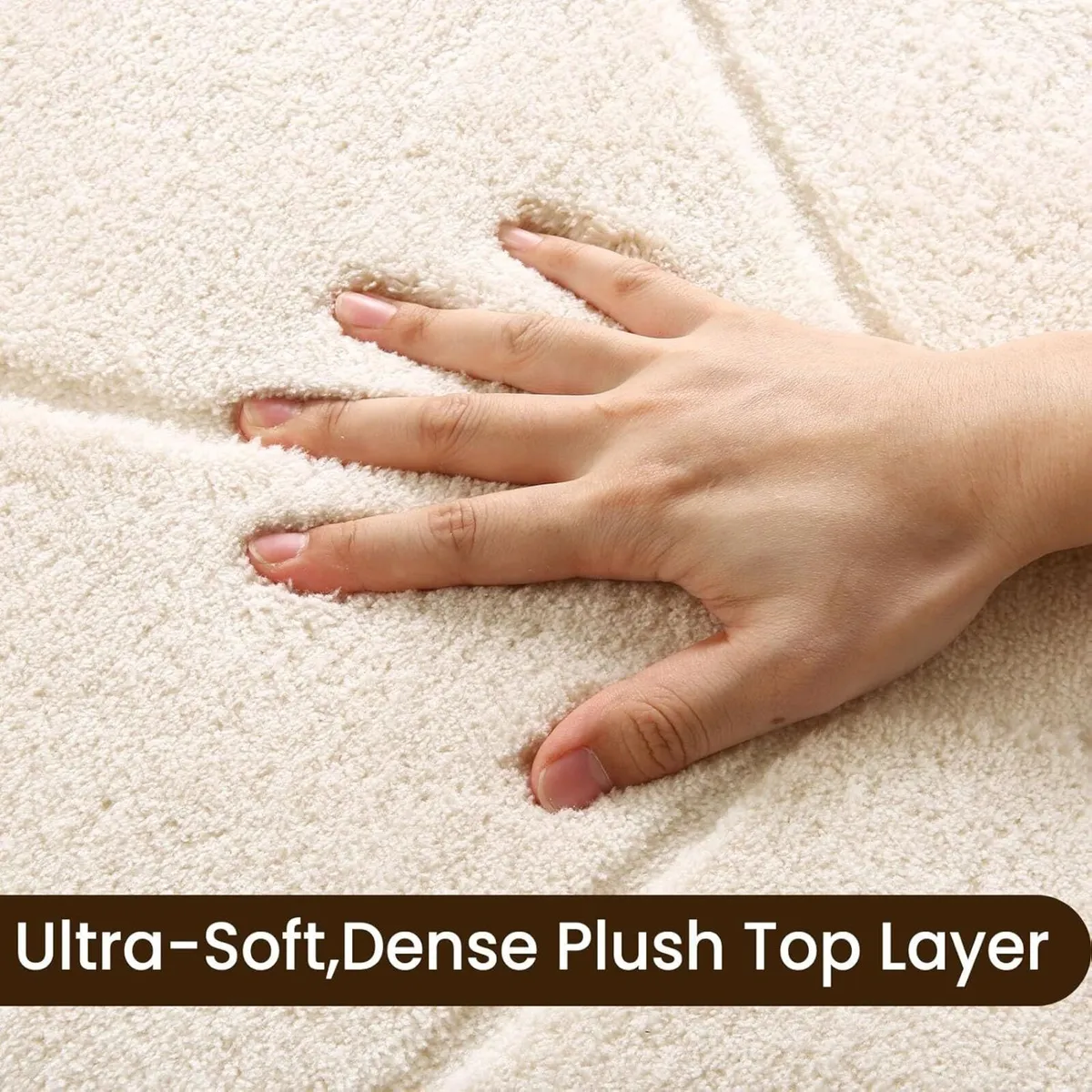 Rugs Living Room 240x300 3D Cream Area for - Image 2