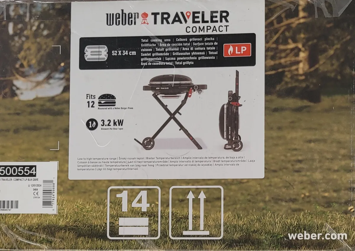 Weber Traveler Compact BBQ - Image 2