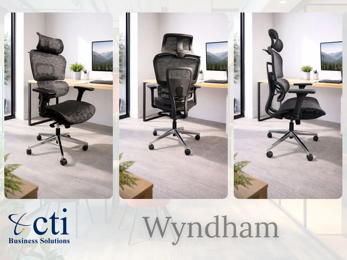 Our Brand New Wyndham Executive Office Chairs - Image 1