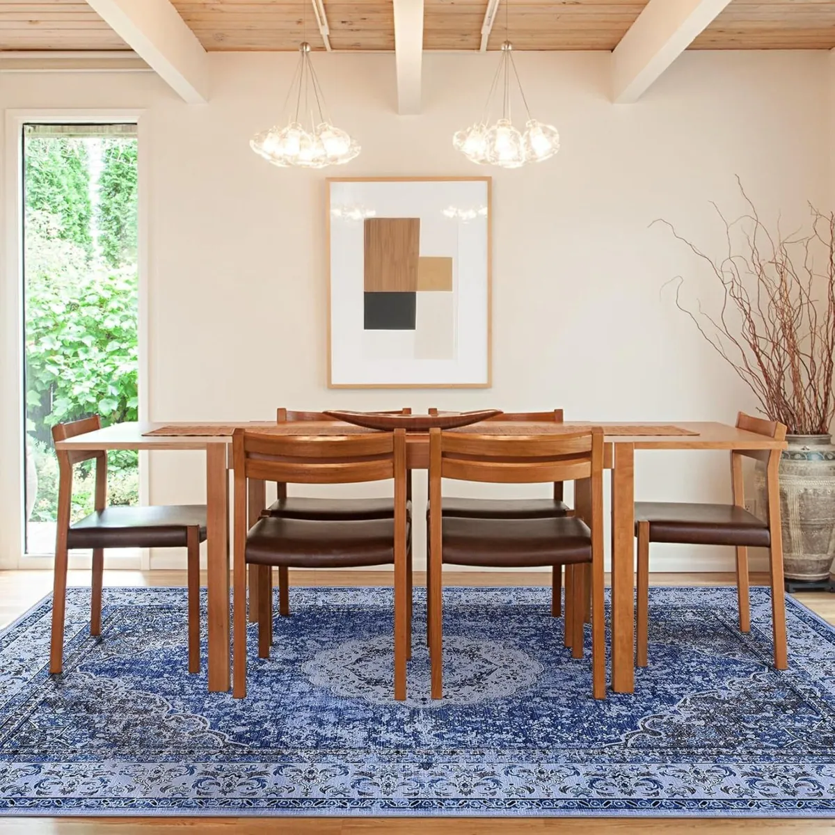 Rugs Living RoomArea Washable–160 x 230 cm Boho - Image 3