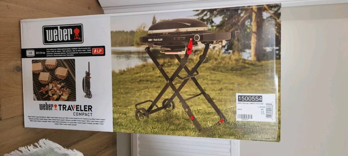 Weber Traveler Compact BBQ - Image 1
