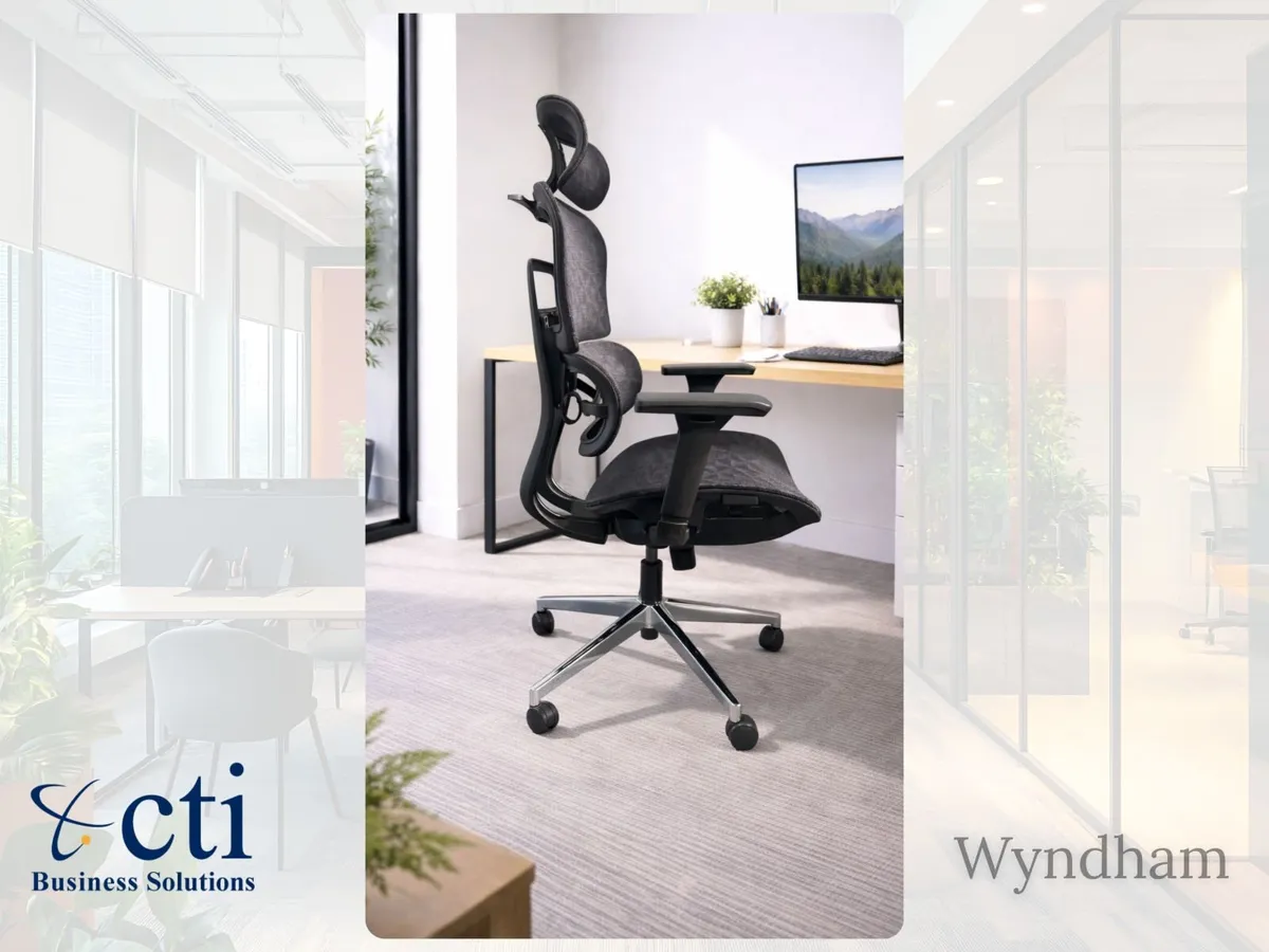 Our Brand New Wyndham Executive Office Chairs - Image 3