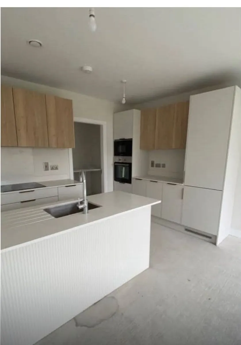 Kitchen and Island - Image 1