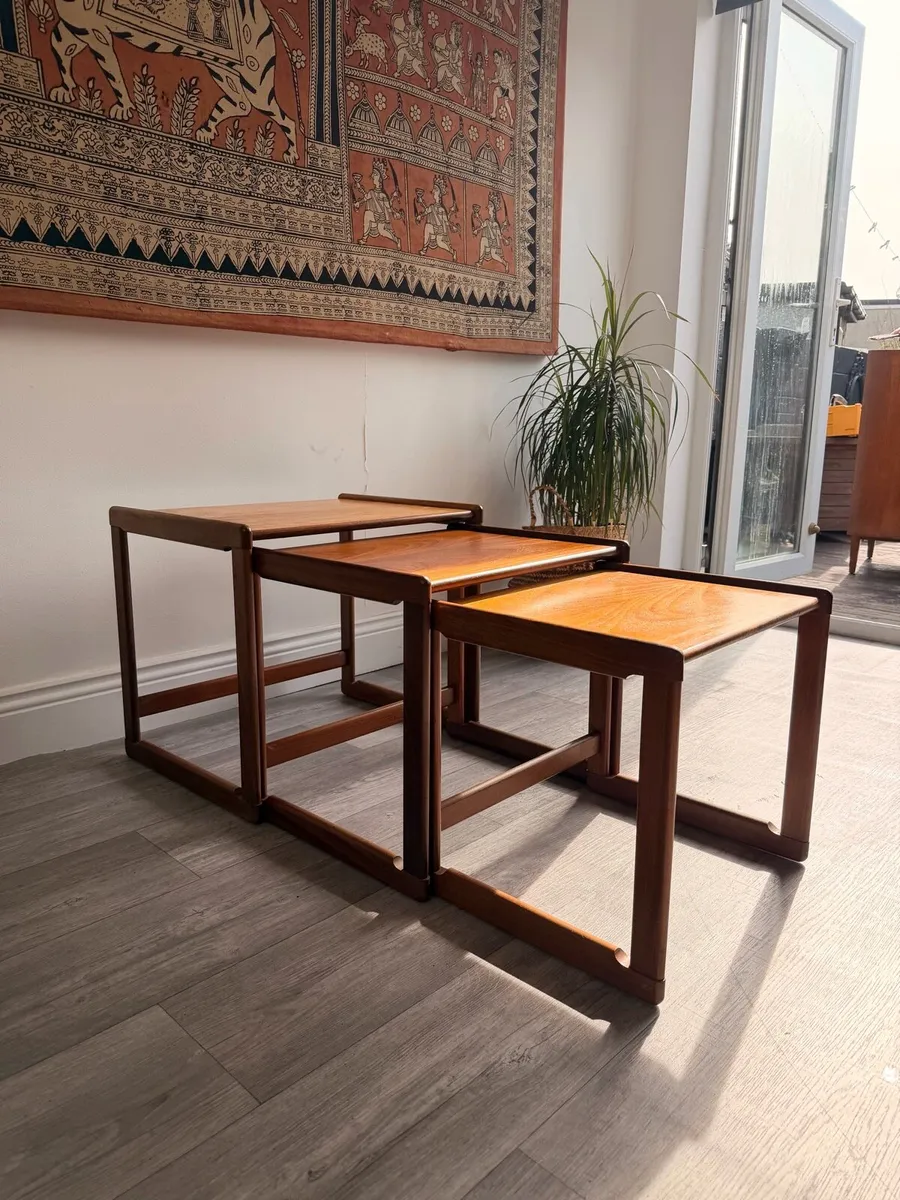 Mid Century GPlan Nest of Tables - Image 4