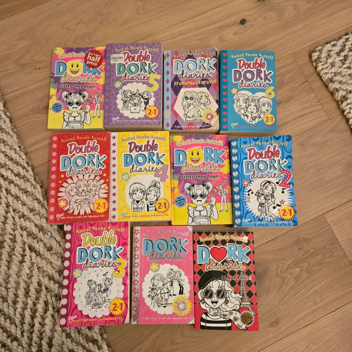 DORK DIARIES COLLECTION BOOKS