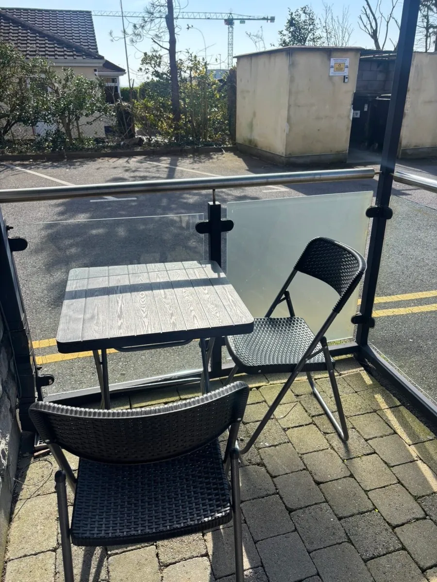Garden Table and Chairs - Image 1