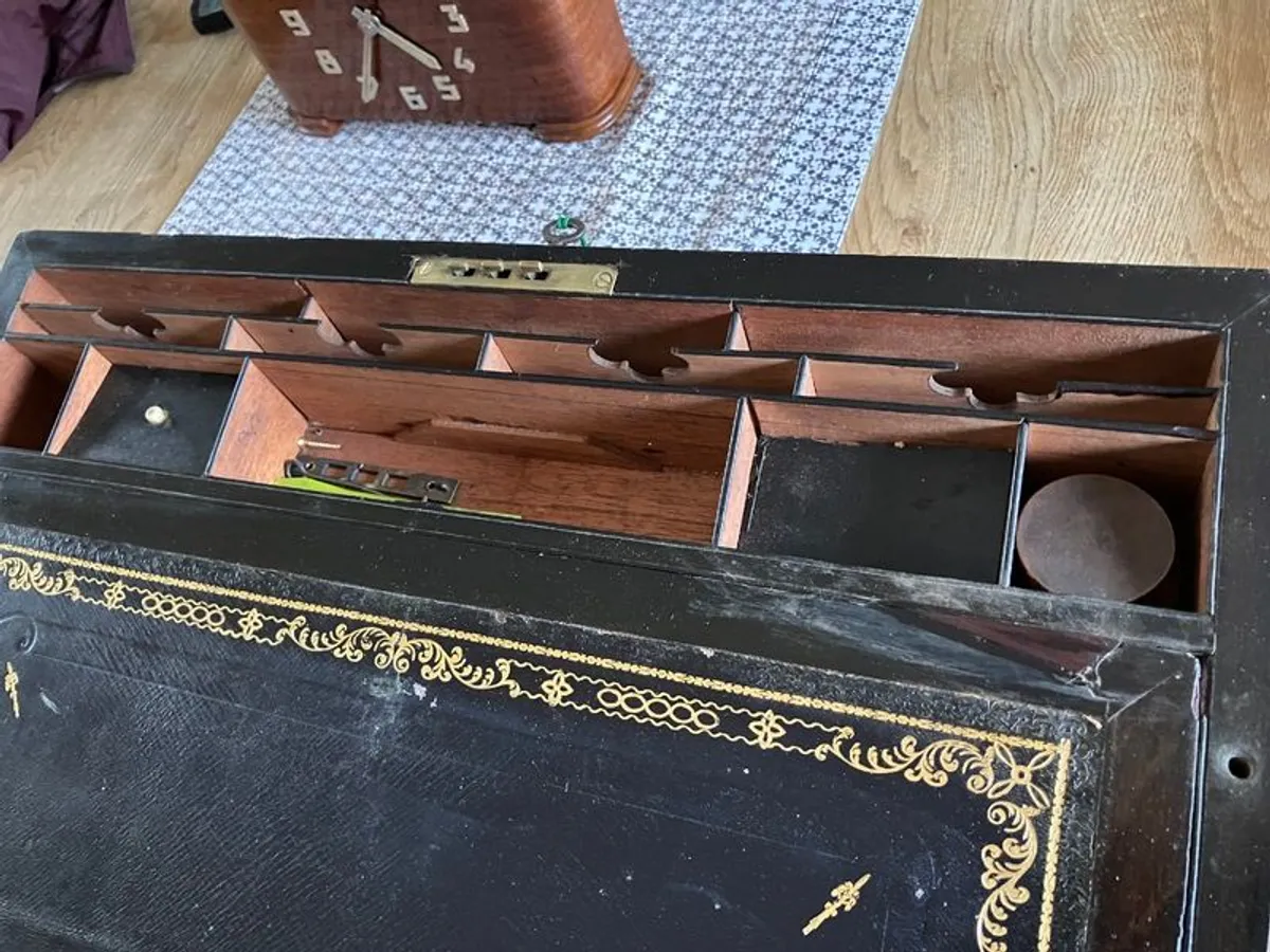 Antique writing slope - Image 4