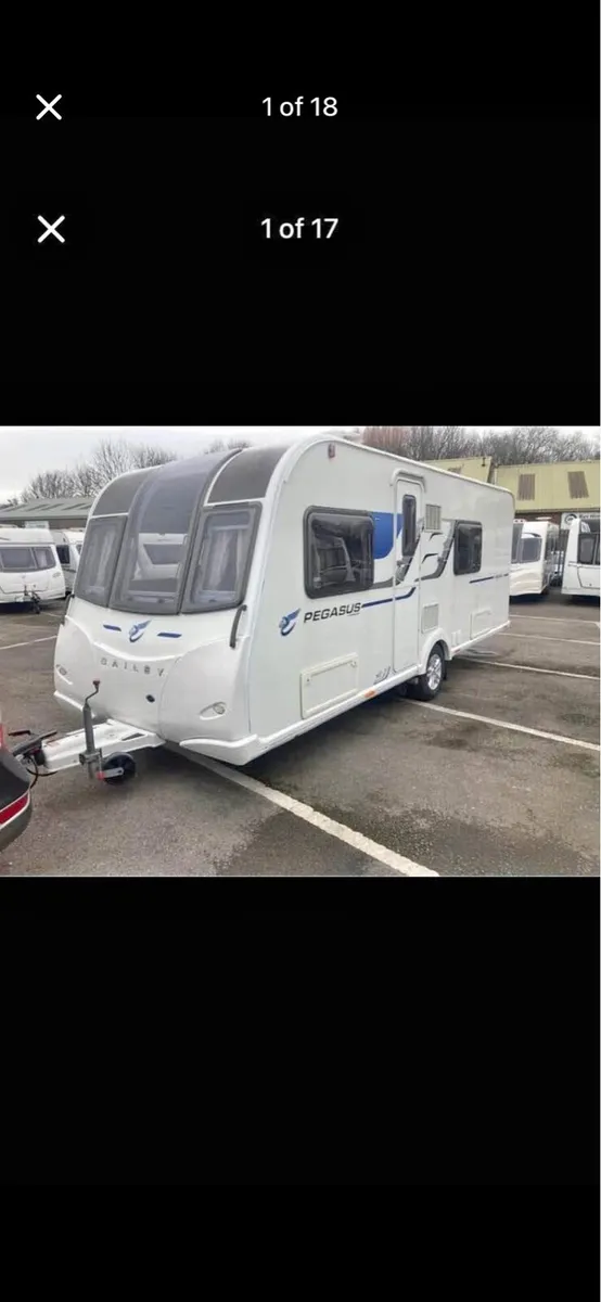 Stunning Bailey Pegasus  Verona fixed bed caravan - Image 1