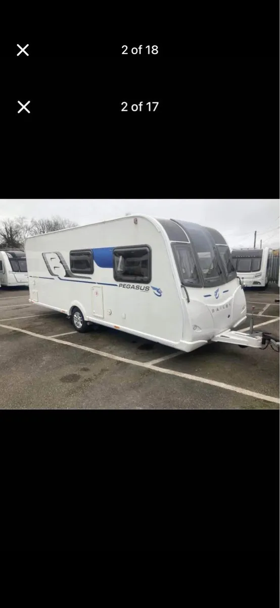 Stunning Bailey Pegasus  Verona fixed bed caravan - Image 2