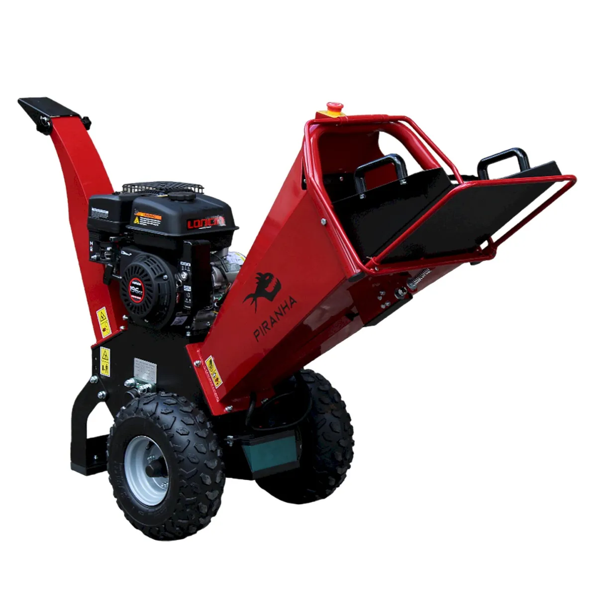 Piranha 6.5hp Wood chipper 100mm / 3.9" Capacity - Image 4