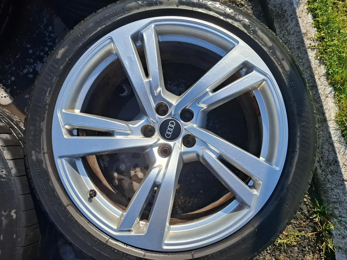 20" Genuine Audi S Line Alloys with tyres - Image 1