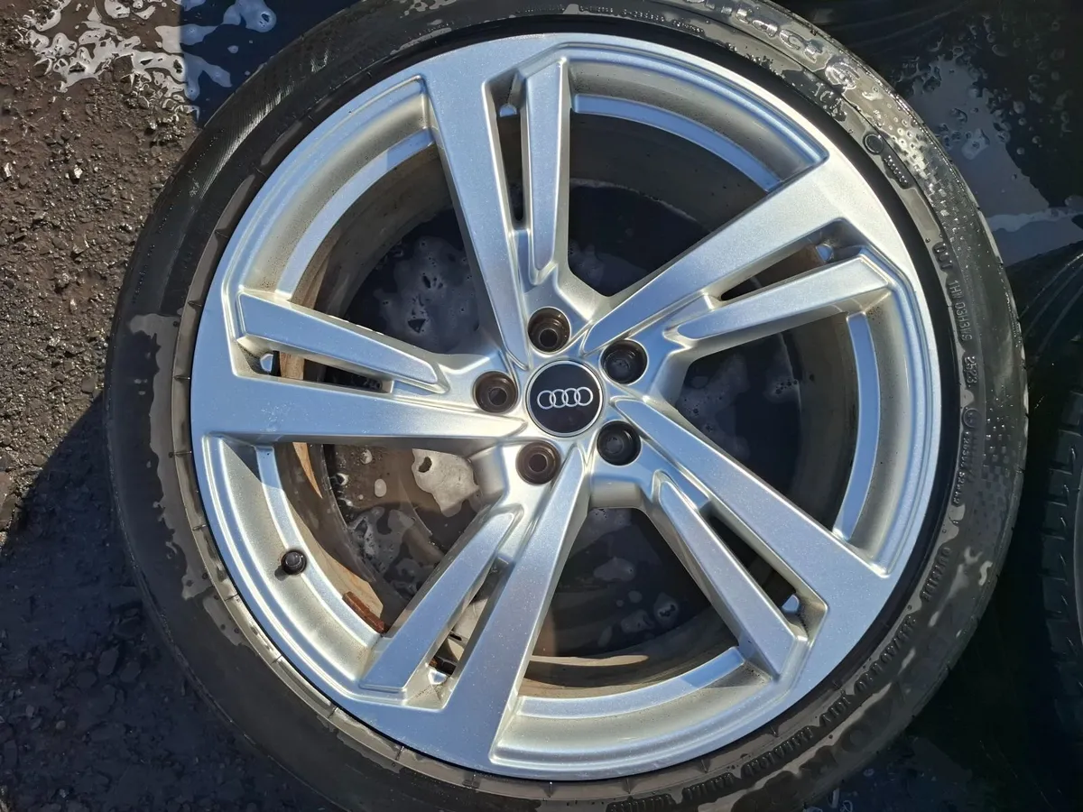 20" Genuine Audi S Line Alloys with tyres - Image 2